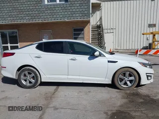 2014 Kia Optima LX with VIN 5XXGM4A73EG322983, listed as a IAAI auction lot 41708101 with 84,334 mi miles. Bid and sale history available at carsss.com. Image 13.