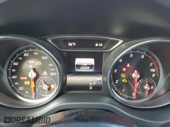 2019 Mercedes-Benz CLA 250 with VIN WDDSJ4EB4KN776229, listed as a Copart auction lot 46427534 with 24,354 mi miles and . Bid and sale history available at DreamBid. Image 9.