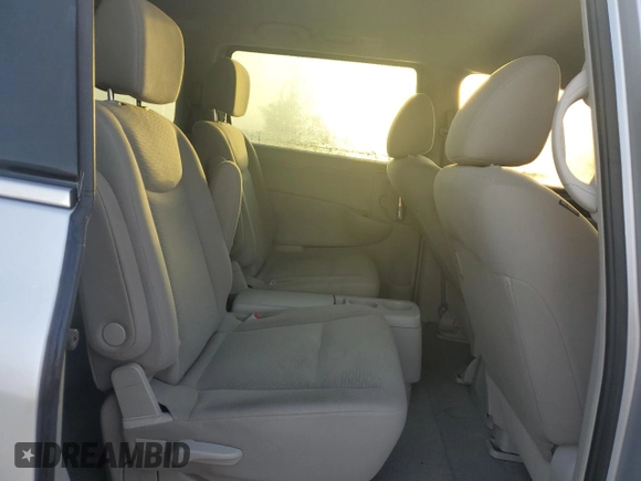2015 Nissan Quest S with VIN JN8AE2KP4F9123711, listed as a Copart auction lot 73862824 with 0 mi miles and Salvage Title. Bid and sale history available at carsss.com. Image 10.