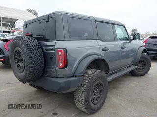 2023 Ford Bronco with VIN 1FMEE5DP6PLB44068, listed as a IAAI auction lot 42034403 with 5,858 mi miles and . Bid and sale history available at DreamBid. Image 4.