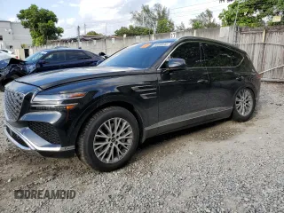 2025 Genesis GV80 Standard with VIN KMUHFESB7SU248218, listed as a Copart auction lot 48098945 with 1,018 mi miles and Non Repairable. Bid and sale history available at DreamBid. Image 1.