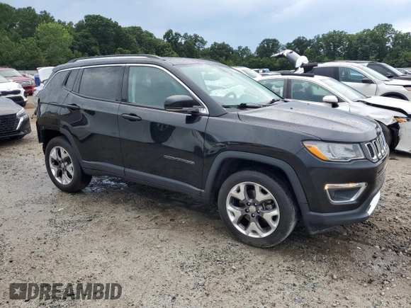 2021 Jeep Compass Limited with VIN 3C4NJDCB0MT578373, listed as a Copart auction lot 64145665 with Not provided miles and Clean title. Bid and sale history available at DreamBid. Image 4.