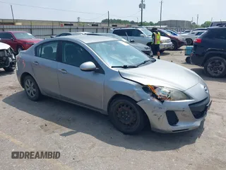 2013 Mazda 3 i SV with VIN JM1BL1TF0D1771418, listed as a IAAI auction lot 41920175 with 102,678 mi miles and . Bid and sale history available at DreamBid. Image 1.