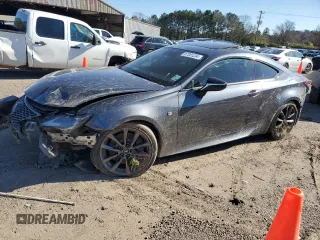 2021 Lexus RC with VIN JTHGZ5BC7M5023534, listed as a Copart auction lot 87201234 with 46,208 mi miles and Salvage Title. Bid and sale history available at carsss.com. Image 1.