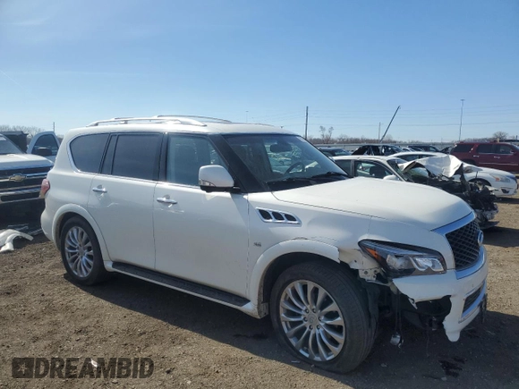 2015 Infiniti QX80 с VIN JN8AZ2NCXF9370793, выставлен на аукционе Copart как лот 49461745 с пробегом 148 169 миль миль и Списание • Salvage title. История ставок и продаж доступна на DreamBid. Изображение 4.