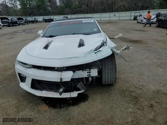 2017 Chevrolet Camaro 2SS with VIN 1G1FH3D74H0101560, listed as a Copart auction lot 44052785 with 99,769 mi miles and Salvage Title. Bid and sale history available at carsss.com. Image 10.
