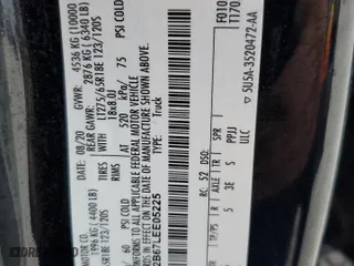 2020 Ford Super Duty F-250 SRW XL with VIN 1FT7W2B67LEE05225, listed as a Copart auction lot 47550975 with 142,182 mi miles and Salvage Title. Bid and sale history available at carsss.com. Image 13.