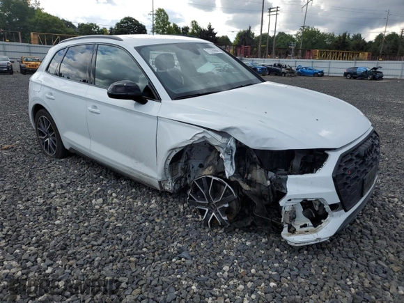 2023 Audi SQ5 Premium Plus z VIN WA1B4AFYXP2146513, wystawiony jako Copart lot #71226964 z przebiegiem 20 422 mil mil oraz Szkoda całkowita • Salvage title. Historia ofert i sprzedaży dostępna na DreamBid. Obrazek 4.