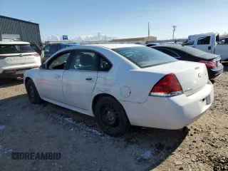 2012 Chevrolet Impala Police Police with VIN 2G1WD5E32C1309839, listed as a Copart auction lot 44011485 with 142,353 mi miles and Salvage Title. Bid and sale history available at carsss.com. Image 2.