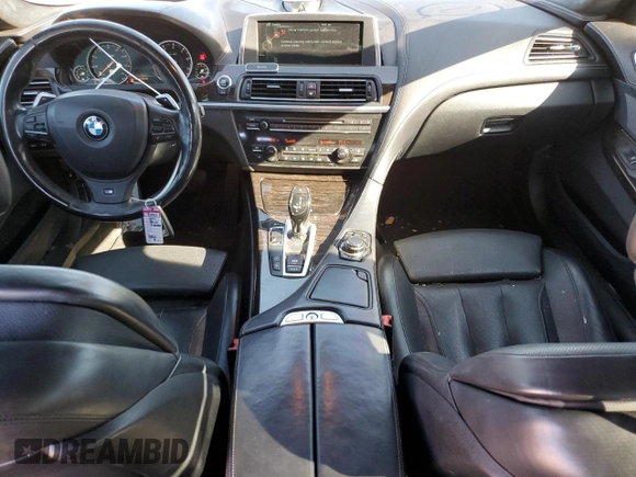 2014 BMW 6 Series 650i z VIN WBA6B2C57ED129034, wystawiony jako Copart lot #72774814 z przebiegiem 116 835 mil mil oraz Szkoda całkowita • Salvage title. Historia ofert i sprzedaży dostępna na DreamBid. Obrazek 8.