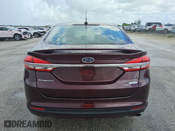 2018 Ford Fusion SE with VIN 3FA6P0HD0JR228472, listed as a Copart auction lot 62747845 with 62,554 mi miles and Clean title. Bid and sale history available at DreamBid. Image 6.