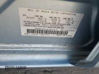2008 Mazda 3 i Touring Value with VIN JM1BK32F581801017, listed as a Copart auction lot 55089905 with 108,172 mi miles and Salvage Title. Bid and sale history available at DreamBid. Image 13.
