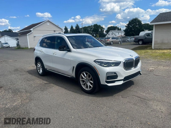 2019 BMW X5 xDrive40i with VIN 5UXCR6C55KLK80009, listed as a Copart auction lot 66447745 with 98,821 mi miles and Clean title. Bid and sale history available at DreamBid. Image 4.