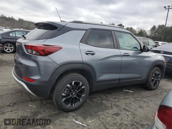 2021 Chevrolet TrailBlazer LT with VIN KL79MRSL5MB164004, listed as a Copart auction lot 40118254 with 60,508 mi miles and . Bid and sale history available at DreamBid. Image 3.