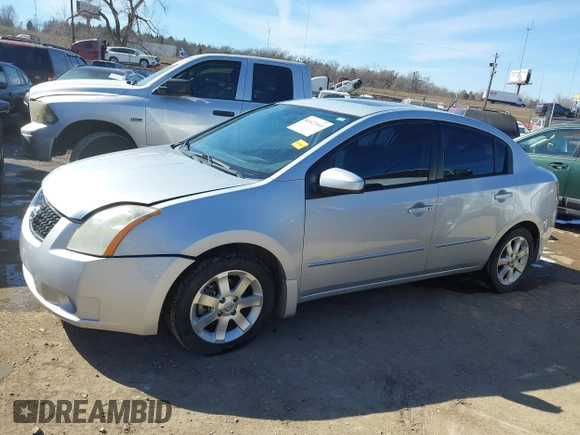 2008 Nissan Sentra S with VIN 3N1AB61EX8L751474, listed as a IAAI auction lot 41622441 with 92,468 mi miles and . Bid and sale history available at DreamBid. Image 14.
