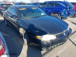 2003 Chevrolet Monte Carlo SS with VIN 2G1WX12K939143090, listed as a IAAI auction lot 41688320 with 168,291 mi miles. Bid and sale history available at carsss.com. Image 1.
