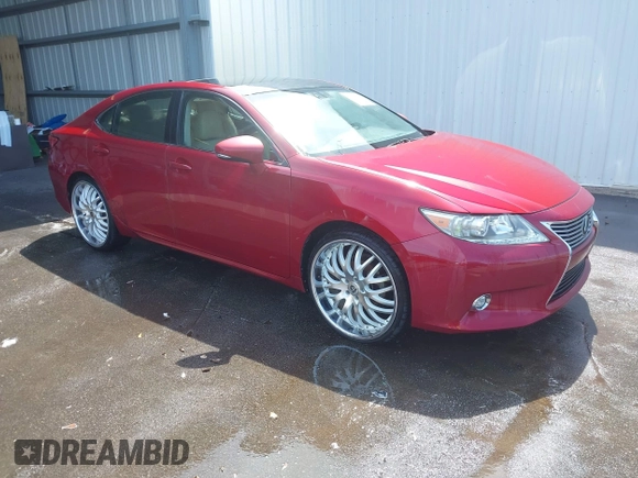 2014 Lexus ES 350 with VIN JTHBK1GG8E2089970, listed as a IAAI auction lot 42068780 with 143,443 mi miles. Bid and sale history available at carsss.com. Image 1.