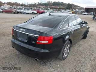 2008 Audi A6 with VIN WAUDH74F98N127066, listed as a IAAI auction lot 40738254 with 1 mi miles. Bid and sale history available at carsss.com. Image 4.