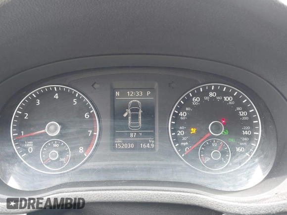 2012 Volkswagen Passat SE z VIN 1VWBP7A35CC025482, wystawiony jako IAAI lot #42280415 z przebiegiem 152 030 mil mil oraz . Historia ofert i sprzedaży dostępna na DreamBid. Obrazek 7.