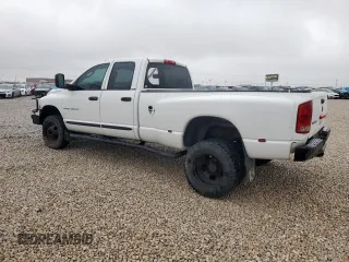2005 Dodge Ram 3500 SLT with VIN 3D7MS48C55G827132, listed as a Copart auction lot 51147695 with 362,794 mi miles and Clean Title. Bid and sale history available at carsss.com. Image 2.