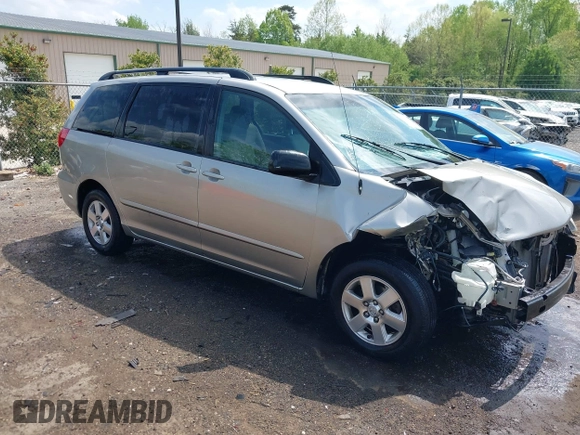 2010 Toyota Sienna CE with VIN 5TDKK4CC0AS325830, listed as a IAAI auction lot 42069942 with 135,866 mi miles and . Bid and sale history available at DreamBid. Image 1.