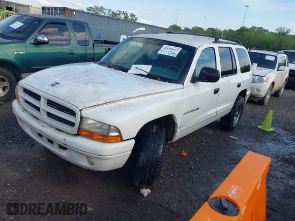 2000 Dodge Durango with VIN 1B4HS28N9YF263084, listed as a IAAI auction lot 42101623 with 224,766 mi miles and . Bid and sale history available at DreamBid. Image 2.