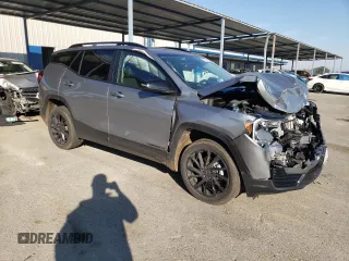 2024 GMC Terrain SLE with VIN 3GKALTEG4RL209507, listed as a Copart auction lot 41886555 with 18,363 mi miles and Salvage Title. Bid and sale history available at carsss.com. Image 4.