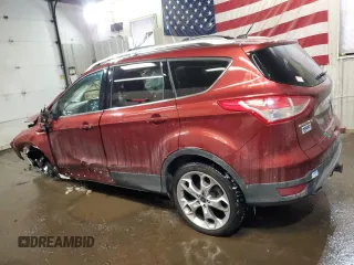 2016 Ford Escape Titanium with VIN 1FMCU9J97GUA24992, listed as a Copart auction lot 43031585 with 80,527 mi miles and Salvage Title. Bid and sale history available at carsss.com. Image 2.