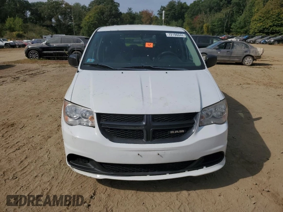 2014 Ram Cargo Van Tradesman with VIN 2C4JRGAG1ER302831, listed as a Copart auction lot 72196044 with 0 mi miles and Clean Title. Bid and sale history available at carsss.com. Image 5.