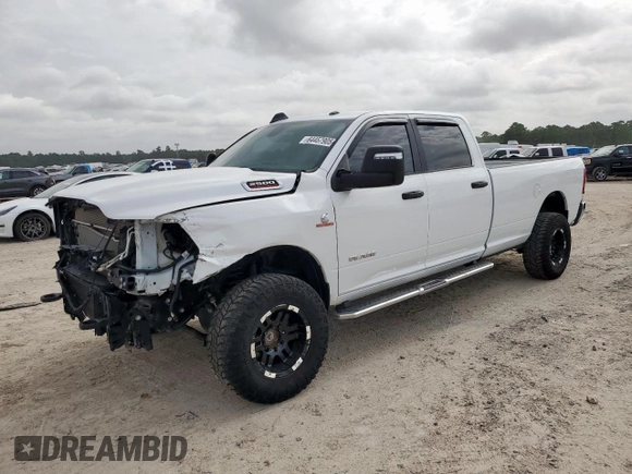 2023 Ram 2500 Big Horn с VIN 3C6UR5JL4PG544074, выставлен на аукционе Copart как лот 64457905 с пробегом 75 466 миль миль и Списание • Salvage title. История ставок и продаж доступна на DreamBid. Изображение 1.