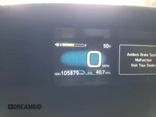 2016 Toyota Prius Four with VIN JTDKARFU2G3525333, listed as a Copart auction lot 50138815 with 105,879 mi miles and Salvage Title. Bid and sale history available at DreamBid. Image 9.