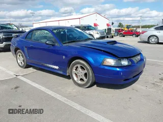2003 Ford Mustang Standard with VIN 1FAFP40473F388884, listed as a IAAI auction lot 41973575 with 169,407 mi miles. Bid and sale history available at carsss.com. Image 1.
