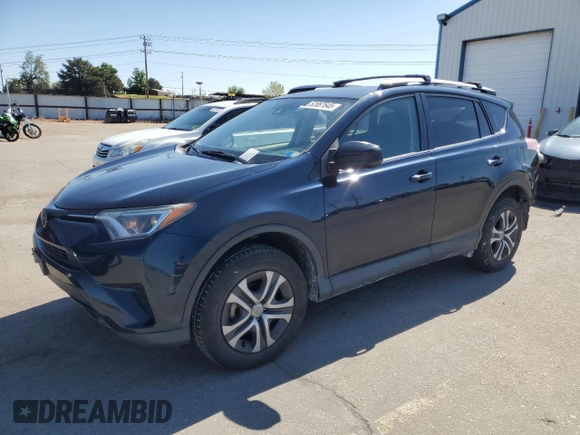 2017 Toyota RAV4 LE with VIN JTMBFREVXHJ700923, listed as a Copart auction lot 52887645 with 119,528 mi miles and Salvage title. Bid and sale history available at DreamBid. Image 1.