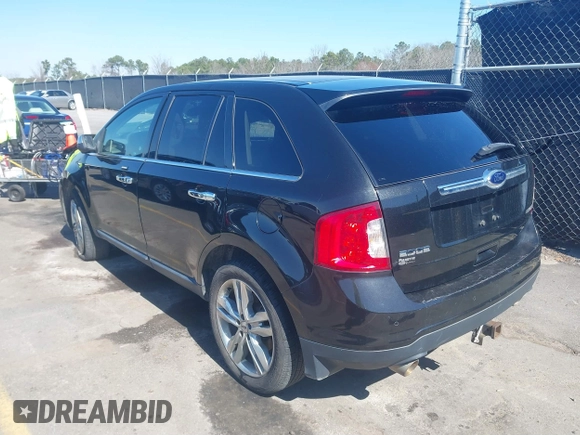 2014 Ford Edge Limited with VIN 2FMDK3KC9EBA01900, listed as a IAAI auction lot 41661823 with 211,598 mi miles. Bid and sale history available at carsss.com. Image 3.