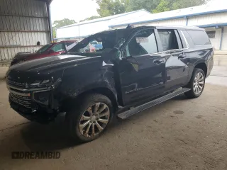 2022 Chevrolet Suburban Premier with VIN 1GNSCFKL0NR289644, listed as a Copart auction lot 70373244 with 34,433 mi miles and Salvage title. Bid and sale history available at DreamBid. Image 1.