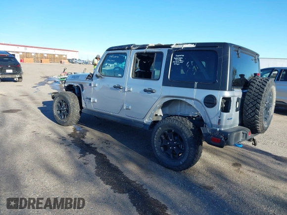 2023 Jeep Wrangler z VIN 1C4JJXN62PW628429, wystawiony jako IAAI lot #40861135 z przebiegiem 33 923 mil mil oraz . Historia ofert i sprzedaży dostępna na DreamBid. Obrazek 3.