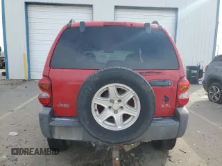 2002 Jeep Liberty Sport with VIN 1J4GL48K52W163871, listed as a Copart auction lot 48148225 with 217,151 mi miles and Salvage Title. Bid and sale history available at carsss.com. Image 6.