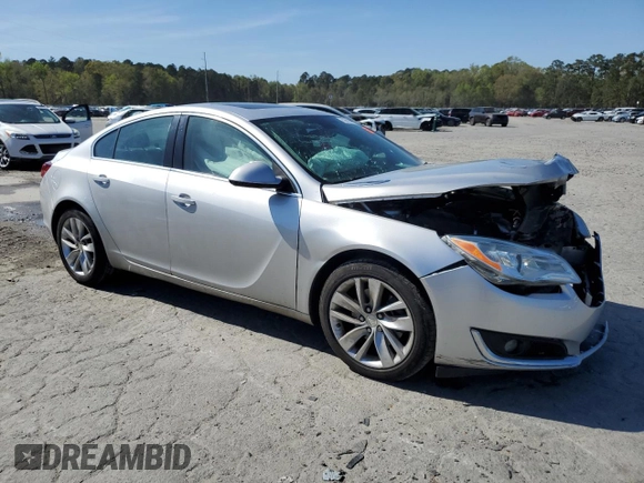 2014 Buick Regal with VIN 2G4GK5EX3E9320529, listed as a Copart auction lot 50683515 with 136,080 mi miles and Salvage title. Bid and sale history available at DreamBid. Image 4.