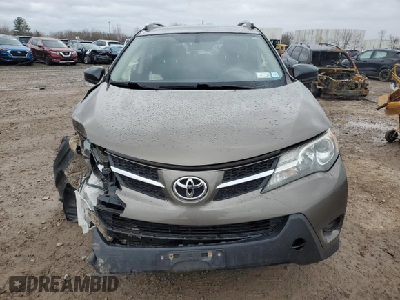 2015 Toyota RAV4 LE with VIN JTMBFREV3FD174002, listed as a Copart auction lot 53179145 with 101,877 mi miles and Salvage Title. Bid and sale history available at carsss.com. Image 5.