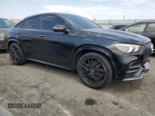 2021 Mercedes-Benz GLE 53 AMG with VIN 4JGFD6BB3MA257083, listed as a Copart auction lot 65208305 with 97,001 mi miles and Clean title. Bid and sale history available at DreamBid. Image 4.