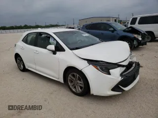 2021 Toyota Corolla Hatchback SE with VIN JTND4MBE1M3142847, listed as a Copart auction lot 51584914 with 55,548 mi miles and Salvage Title. Bid and sale history available at carsss.com. Image 4.