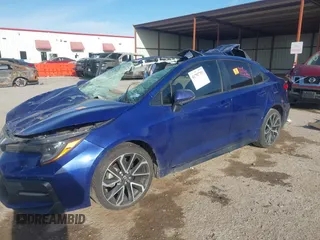 2020 Toyota Corolla SE with VIN JTDS4RCEXLJ053070, listed as a IAAI auction lot 41797751 with 1 mi miles. Bid and sale history available at carsss.com. Image 6.