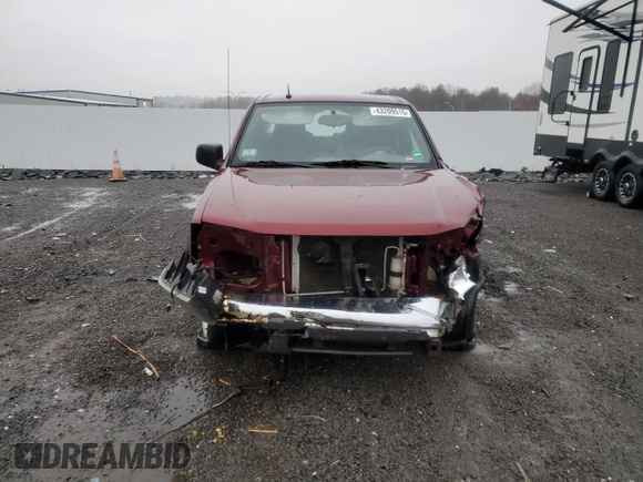 2008 GMC Canyon SLE1 with VIN 1GTCS13E788172107, listed as a Copart auction lot 43209515 with 0 mi miles and Clean Title. Bid and sale history available at carsss.com. Image 5.