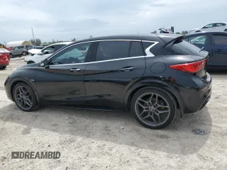2018 Infiniti QX30 ESSENTIAL with VIN SJKCH5CP7JA046283, listed as a Copart auction lot 60801274 with 61,936 mi miles and Salvage Title. Bid and sale history available at carsss.com. Image 2.