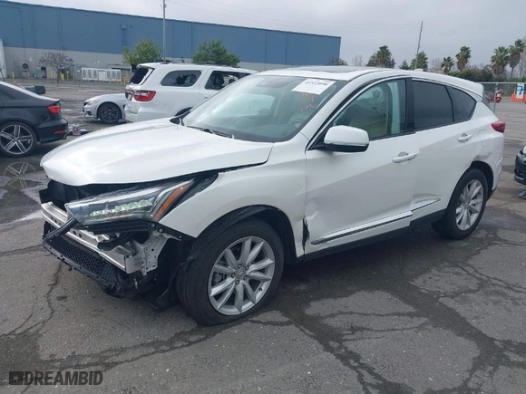 2020 Acura RDX with VIN 5J8TC1H31LL010095, listed as a IAAI auction lot 41523090 with 74,444 mi miles. Bid and sale history available at carsss.com. Image 2.
