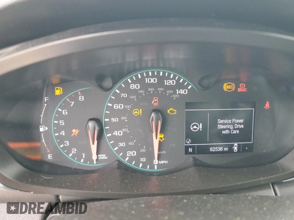 2019 Chevrolet Trax LS with VIN 3GNCJKSB8KL170821, listed as a Copart auction lot 50257925 with 62,536 mi miles and Salvage Title. Bid and sale history available at carsss.com. Image 9.