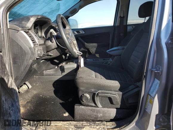 2021 Ford Ranger XL with VIN 1FTER4FH3MLD05237, listed as a Copart auction lot 88138915 with 36,673 mi miles and Salvage title. Bid and sale history available at DreamBid. Image 7.