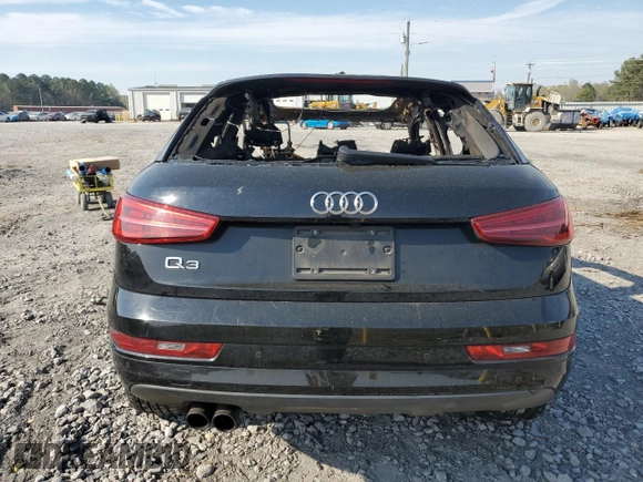 2018 Audi Q3 Premium z VIN WA1BCCFS0JR020265, wystawiony jako Copart lot #50834845 z przebiegiem Nie podano mil oraz Nie do naprawy • Non repairable. Historia ofert i sprzedaży dostępna na DreamBid. Obrazek 6.