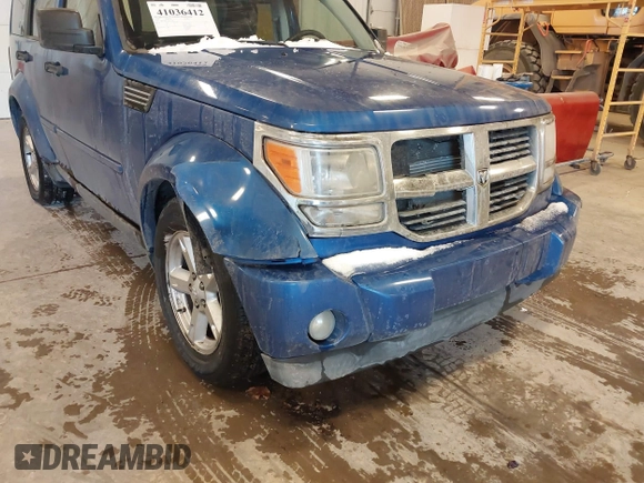 2007 Dodge Nitro SLT with VIN 1D8GU58KX7W614584, listed as a IAAI auction lot 41036412 with 177,523 mi miles. Bid and sale history available at carsss.com. Image 6.
