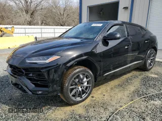 2019 Lamborghini Urus z VIN ZPBUA1ZL4KLA01017, wystawiony jako Copart lot #45752215 z przebiegiem 64 119 mil mil oraz Tytuł czysty. Historia ofert i sprzedaży dostępna na DreamBid. Obrazek 1.